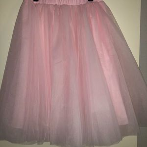 Tulle pink/blush tutu skirt